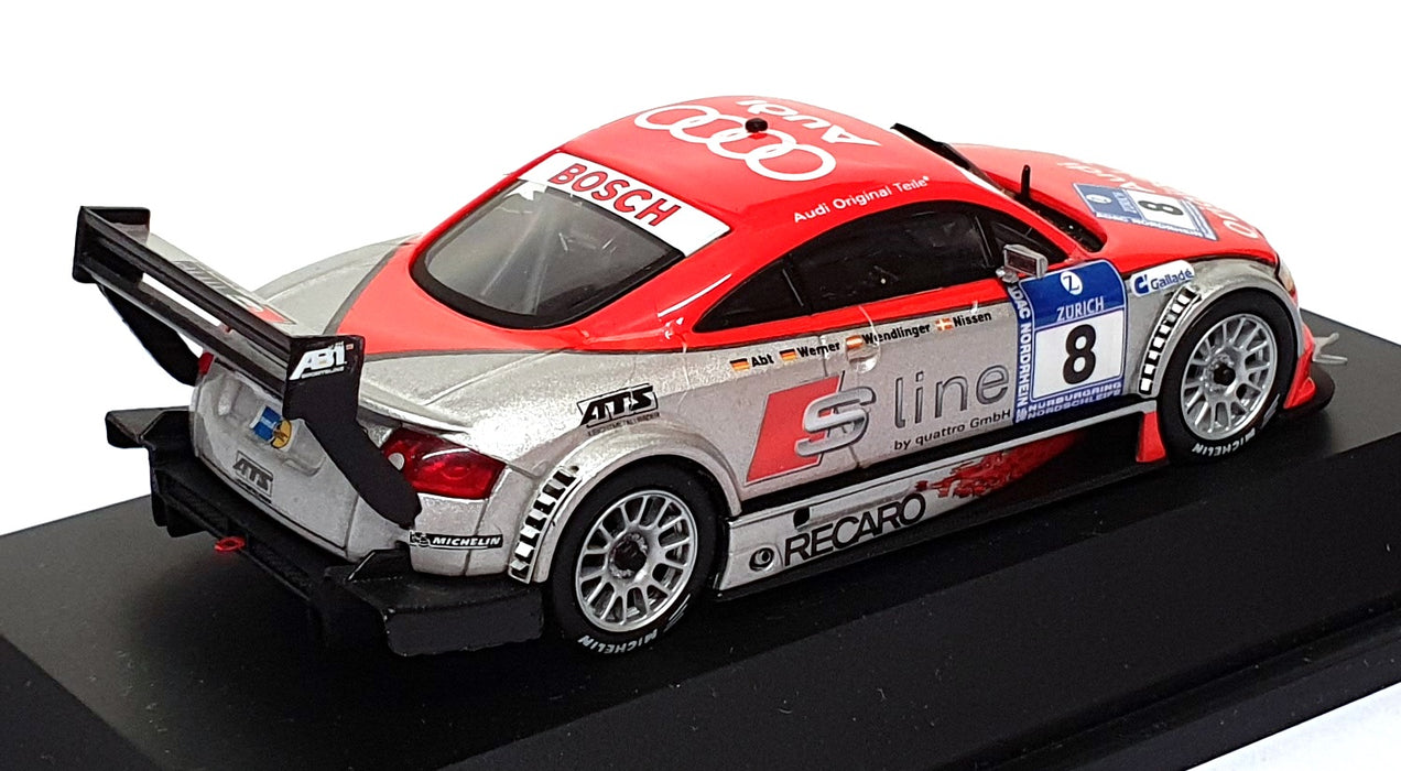 Schuco 1/43 Scale 04817 - ABT Audi TT-R 2003 #8 24H Nurburgring - Red/Silver