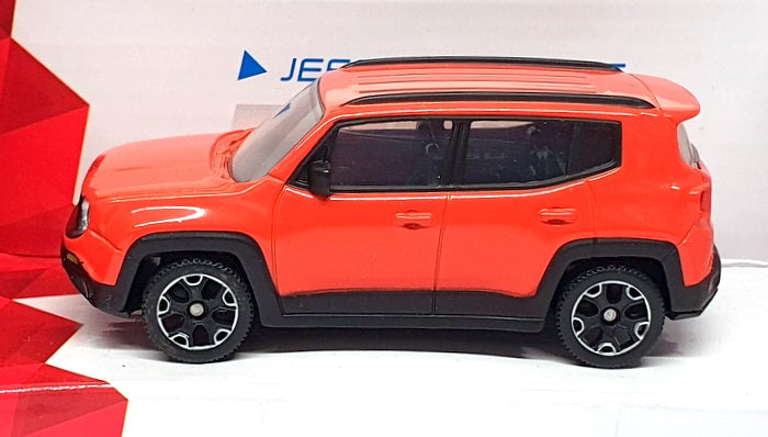 Mondo Motors 1/43 Scale Diecast 53140 - Jeep Renegade - Orange