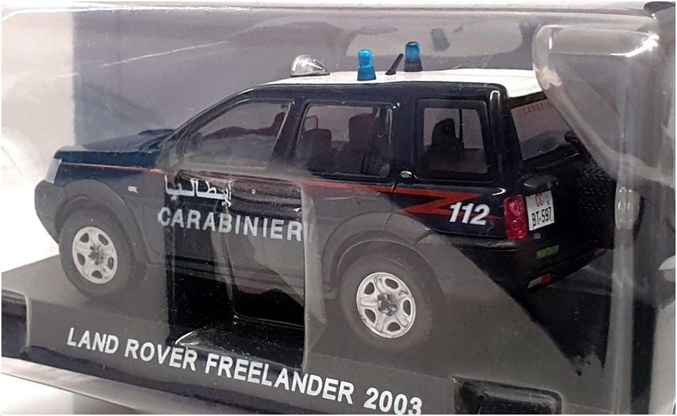 DeAgostini 1/43 Scale 5125CMC080 Land Rover Freelander Police 2003 (Carabinieri)
