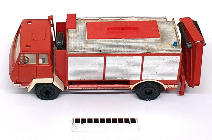 Styer Fire Engine Conrad 1/50 Scale 3490 - Rosenbauer Steyr Fire Engine Truck - Red — R.M ...