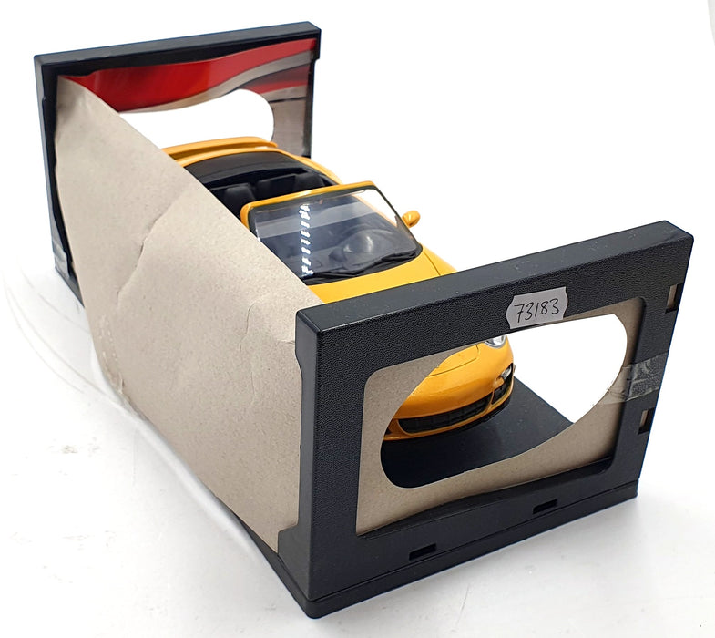 Motor Max 1/18 Scale Diecast 73183 - Porsche 911 Turbo Cabriolet Metallic Yellow