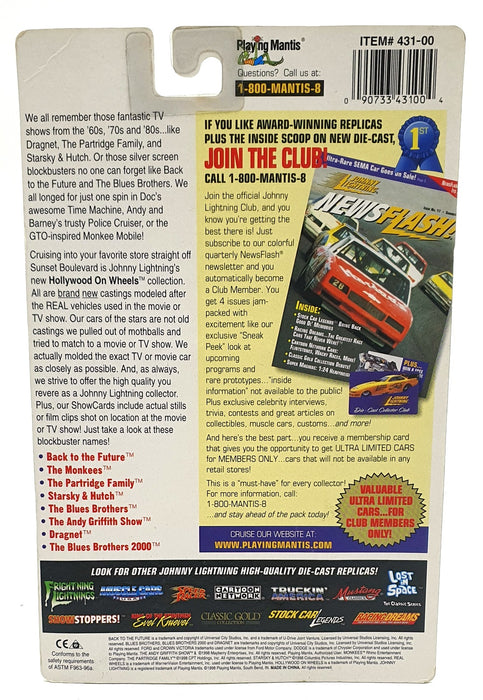 Johnny Lightning 1/64 Scale 431-00 - The Patridge Family Bus - Show Card