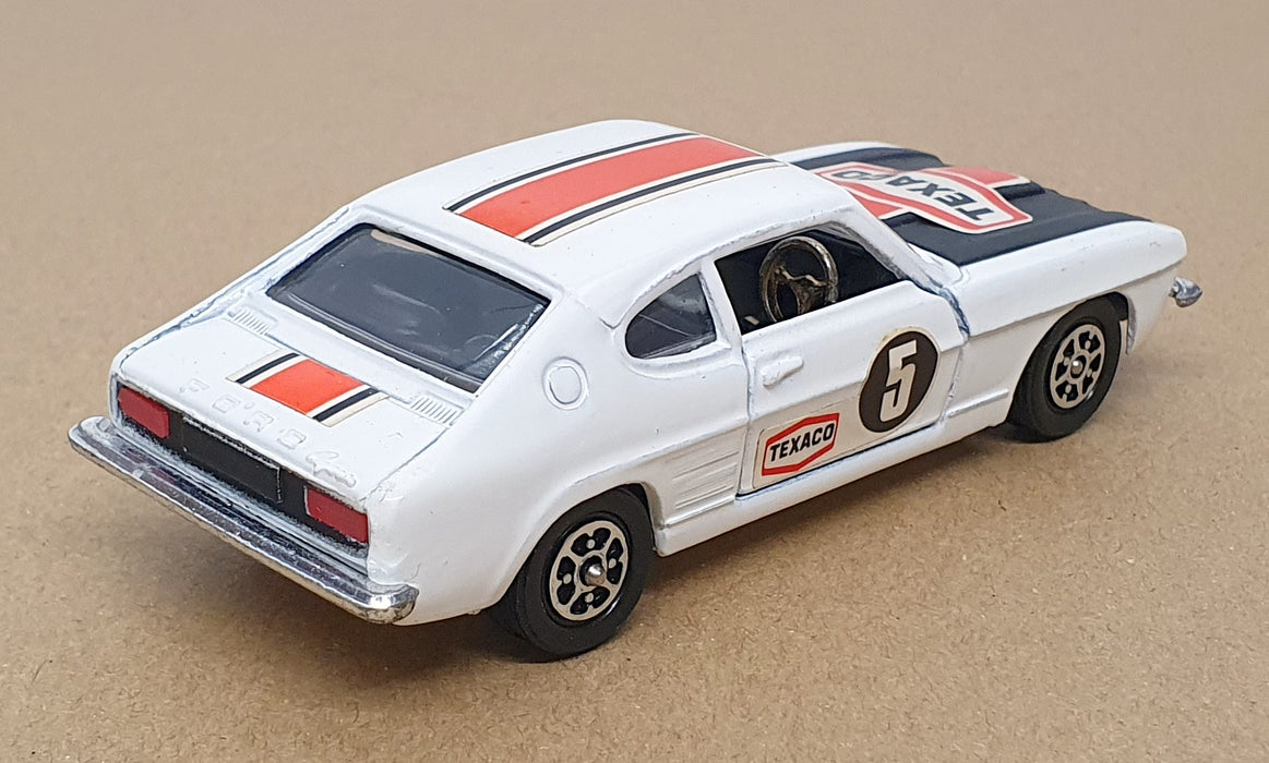 Corgi Original Diecast 331 - Ford Capri 3Ltr. GT Rally #5 White/Black/Red