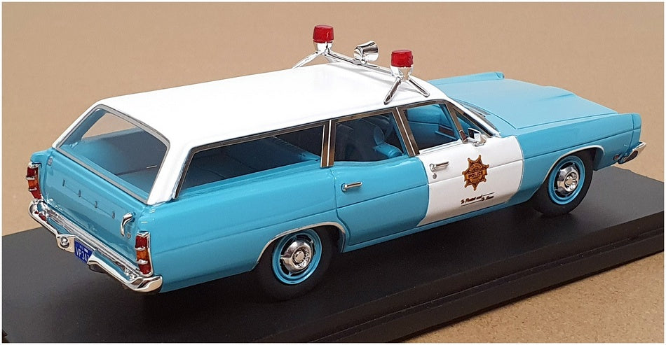Goldvarg 1/43 Scale GC-055C - 1970 Ford Galaxie Station Wagon Police