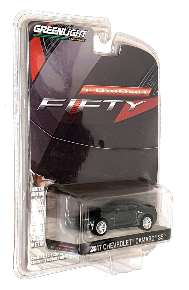 Greenlight 1/64 Scale 27850-C - 2017 Chevrolet Camaro SS - Met. Dk. Grey
