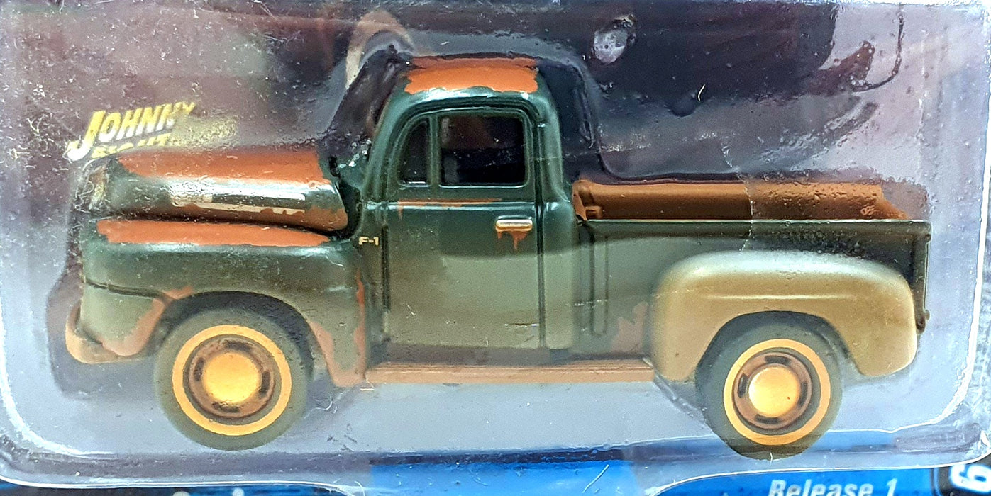 Johnny Lightning 1/64 Scale JLSF015 - Ford Ford F-1 Pickup Truck - Meadow Green