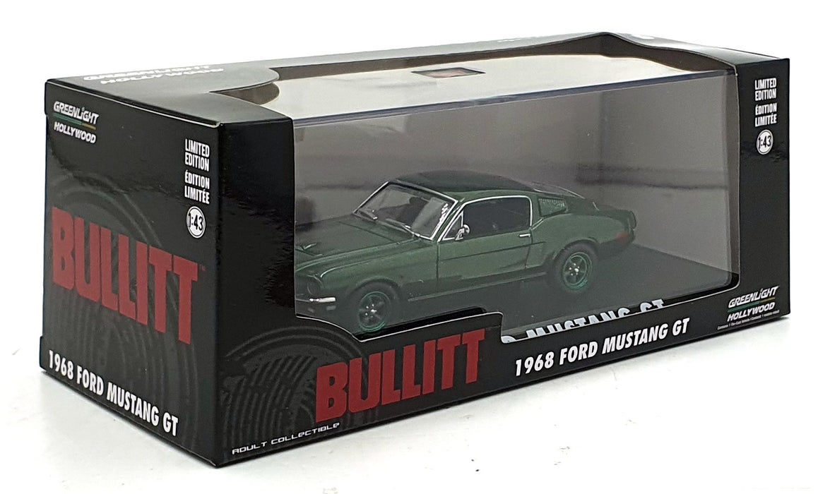 Greenlight 1/43 Scale 86431 - 1968 Ford Mustang GT Steve McQueen Bullitt