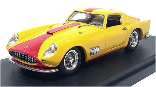 Bang 1/43 Scale 7289 - 1958 Ferrari 250 GT TDF Street - Yellow/Red
