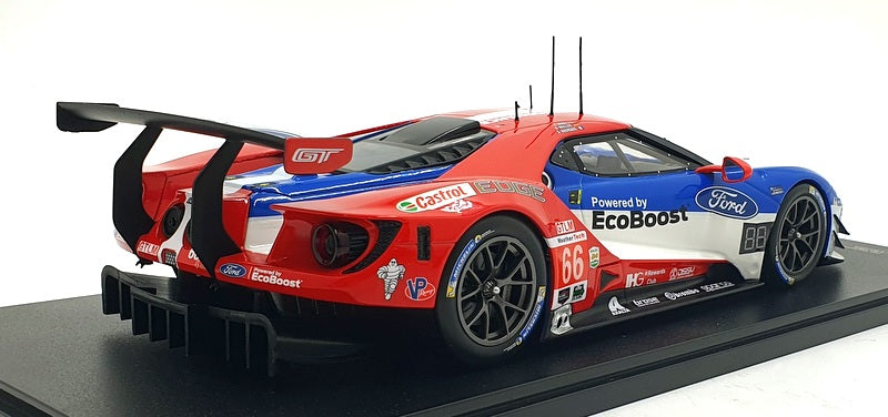 Ixo 1/18 Scale Diecast FGT18110 - Ford GT #66 24h Daytona 2017