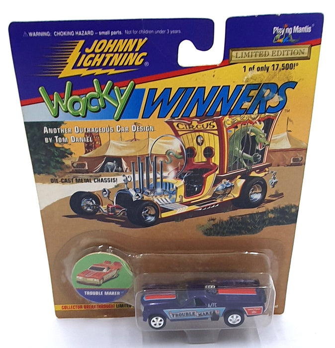 Johnny Lightning 1/64 Scale 301-01 - Wacky Winners Trouble Maker - Purple