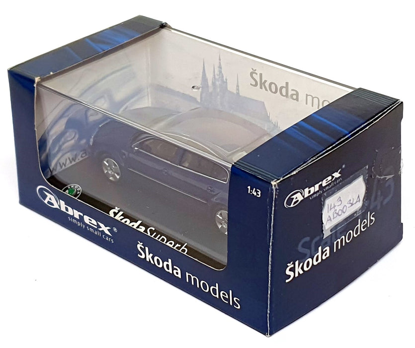 Abrex 1/43 Scale Diecast 143AB003LA - Skoda Superb - Blue