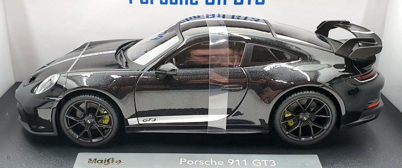 Maisto 1/18 Scale Diecast 36458 - Porsche 911 GT3 - Black
