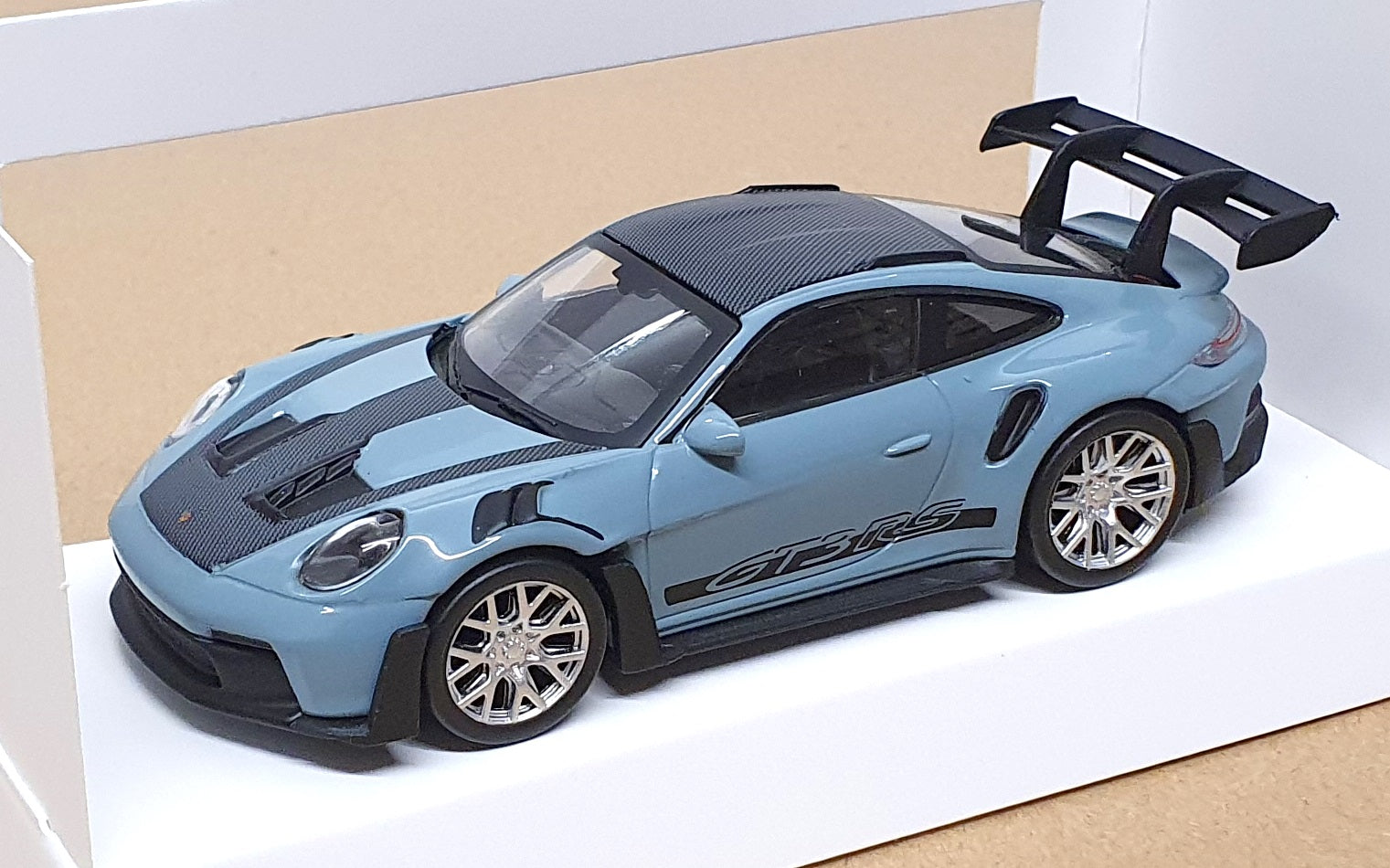 Norev 1/43 Scale Diecast 750068 - Porsche 911 GT3 RS - Lt. Blue