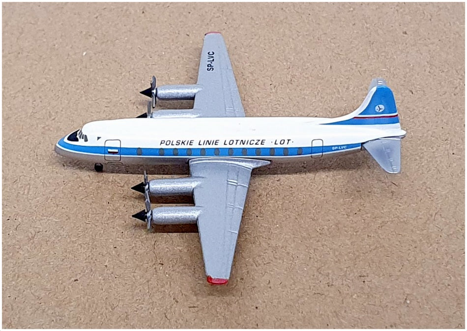 Herpa 1/500 Scale 512008 - Vickers Viscount Aircraft SP-LVC - Polish Airlines