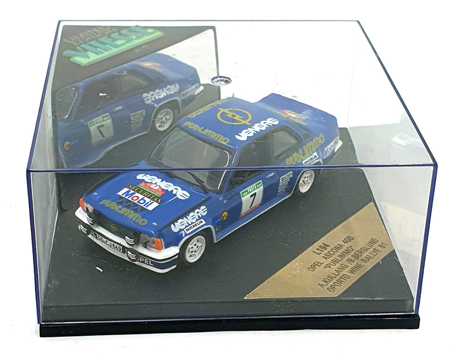Vitesse 1/43 Scale L194 - Opel Ascona 400 #7 "Publimmo" Oporto Wine Rally 1981
