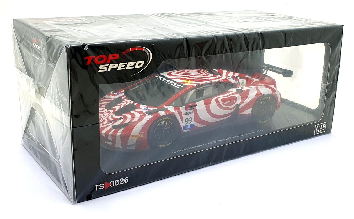 Top Speed 1/18 Scale Resin TS0626 - Lamborghini Huracan GT3 EVO2 #93 WR 2004