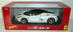 HOT WHEELS 1/18 - BLY54 FERRARI LAFERRARI - WHITE