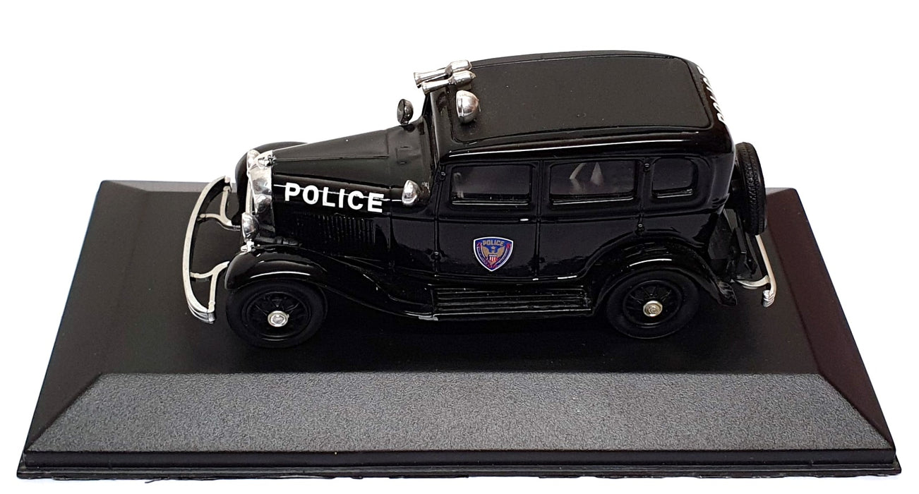 Eligor 1/43 Scale Diecast 1220 - 1932 Ford V8 USA Police Car - Black