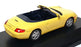 Schuco 1/43 Scale WAP 020 050 97 - Porsche 911 Carrera Cabriolet - Yellow