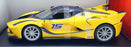 Burago 1/18 Scale Diecast 18-16010Y Ferrari FXX K Supercar - Yellow/Blue