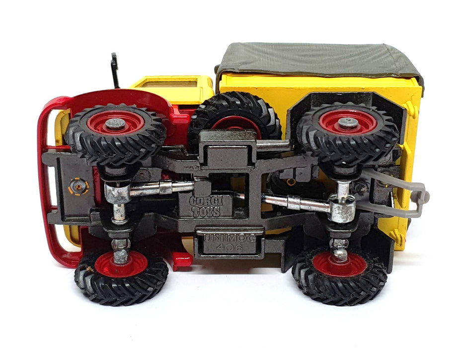 Corgi Toys Original Diecast 406 - Mercedes Benz Unimog 406 With Canopy