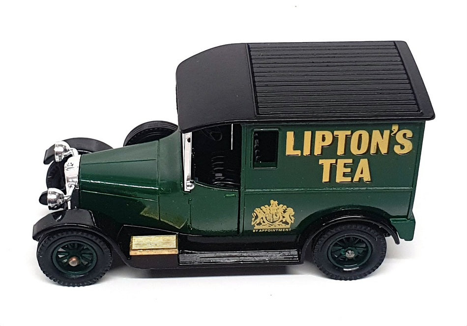 Matchbox Appx 9cm Long Diecast Y-5 - 1927 Talbot Van Lipton's Tea - Green