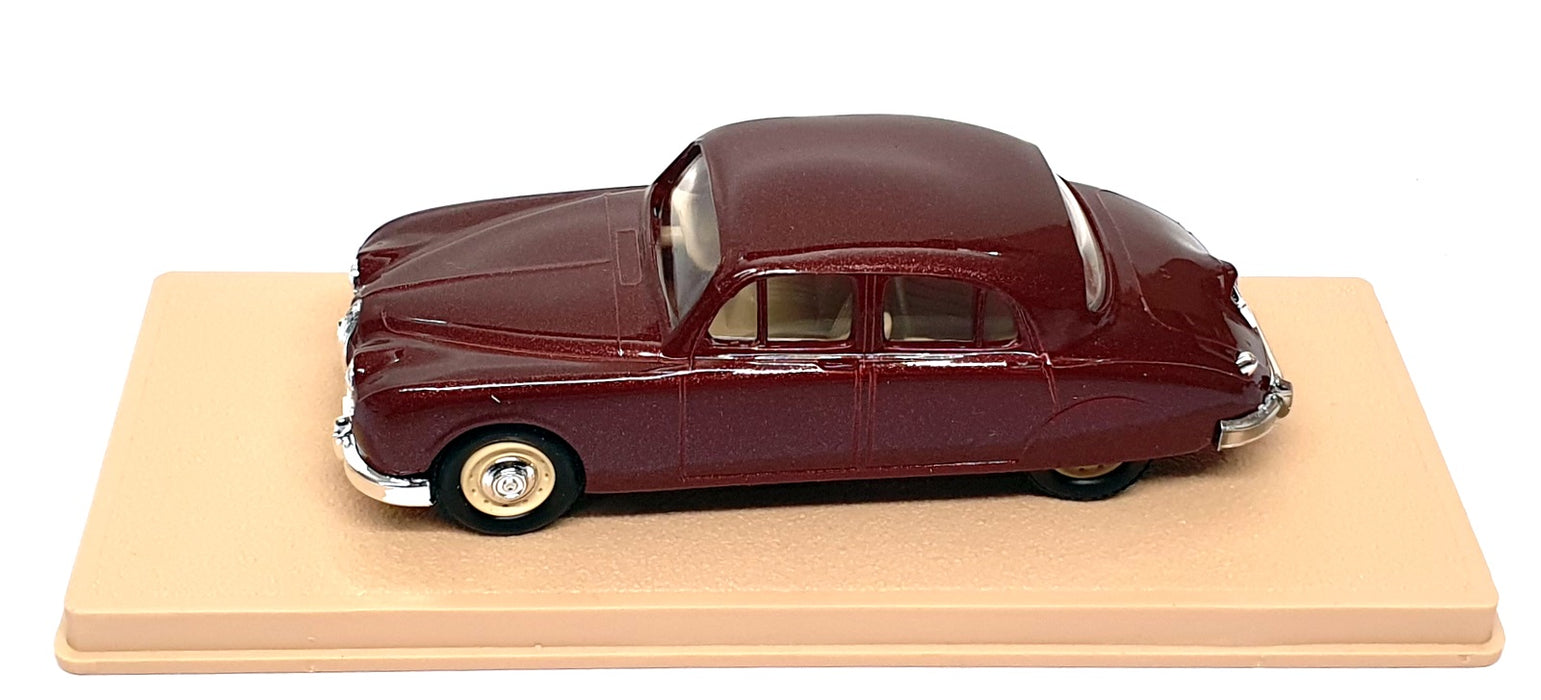 Eligor 1/43 Scale Diecast 1127 - 1960 Jaguar Mk1 Berline - Maroon