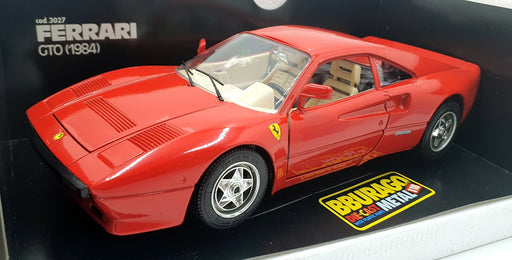 Burago 1/18 Scale Diecast 3027 - 1984 Ferrari GTO - Red