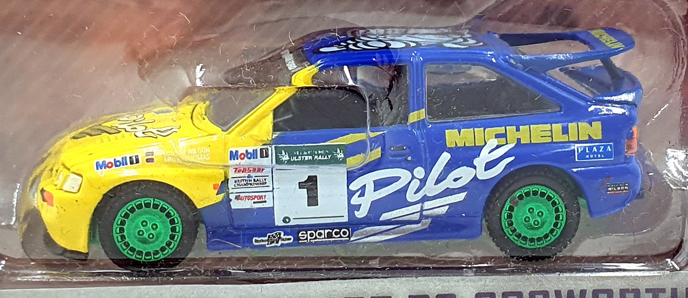 Greenlight 1/64 Scale 63020-E - 1994 Ford Escort RS Cosworth #1 - Chase