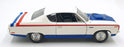 Road Signature 1/18 Scale Diecast 15126V - 1970 AMC Rebel - White/Red/Blue