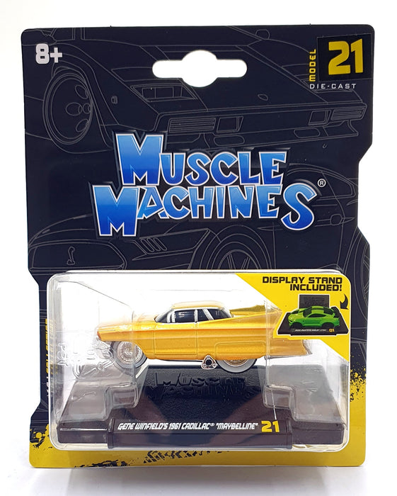 Muscle Machines 1/64 Scale 15526 - Gene Winfield's 1961 Cadillac "Maybelline"