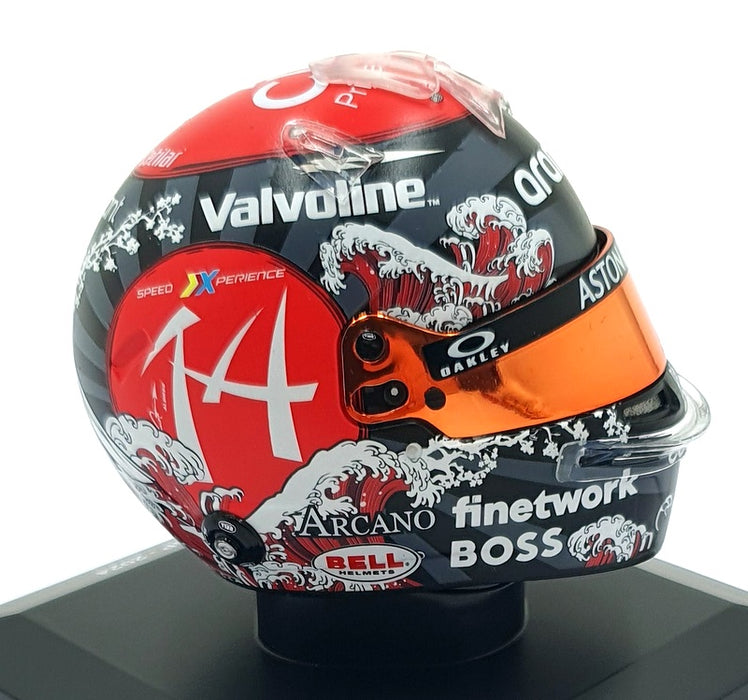Spark 1/5 Scale 5HF178 - F1 Helmet F. Alonso Aramco 2024