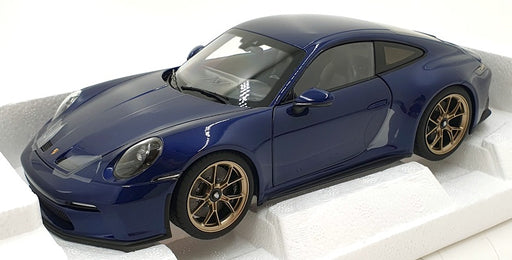 Norev 1/18 Scale Diecast 187302 - Porsche 911 GT3 2021 - Metallic Blue