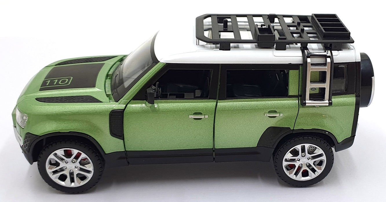 CHE ZHI 1/24 Scale Diecast CZ607 - Land Rover Defender - Met. Green