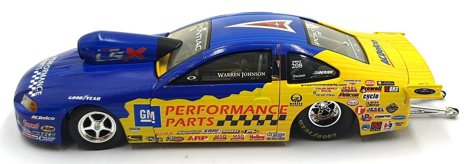 Racing Champions 1/24 Scale 18886P - Pontiac GTO GM NHRA Pro Stock 2007