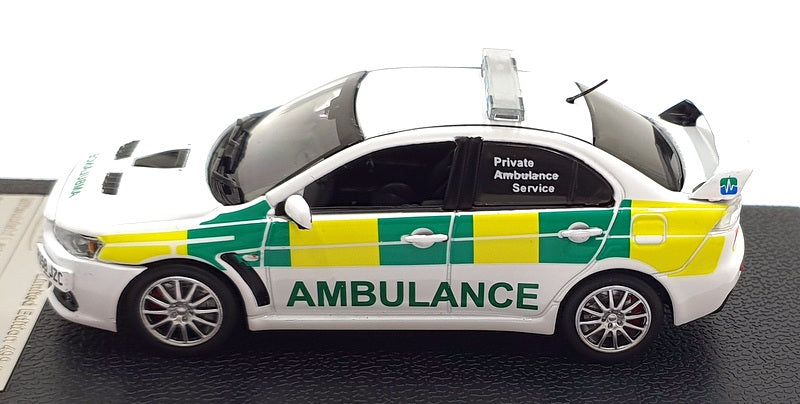 Vitesse 1/43 Scale 29353 - Mitsubishi Lancer Evolution X - UK Private Ambulance