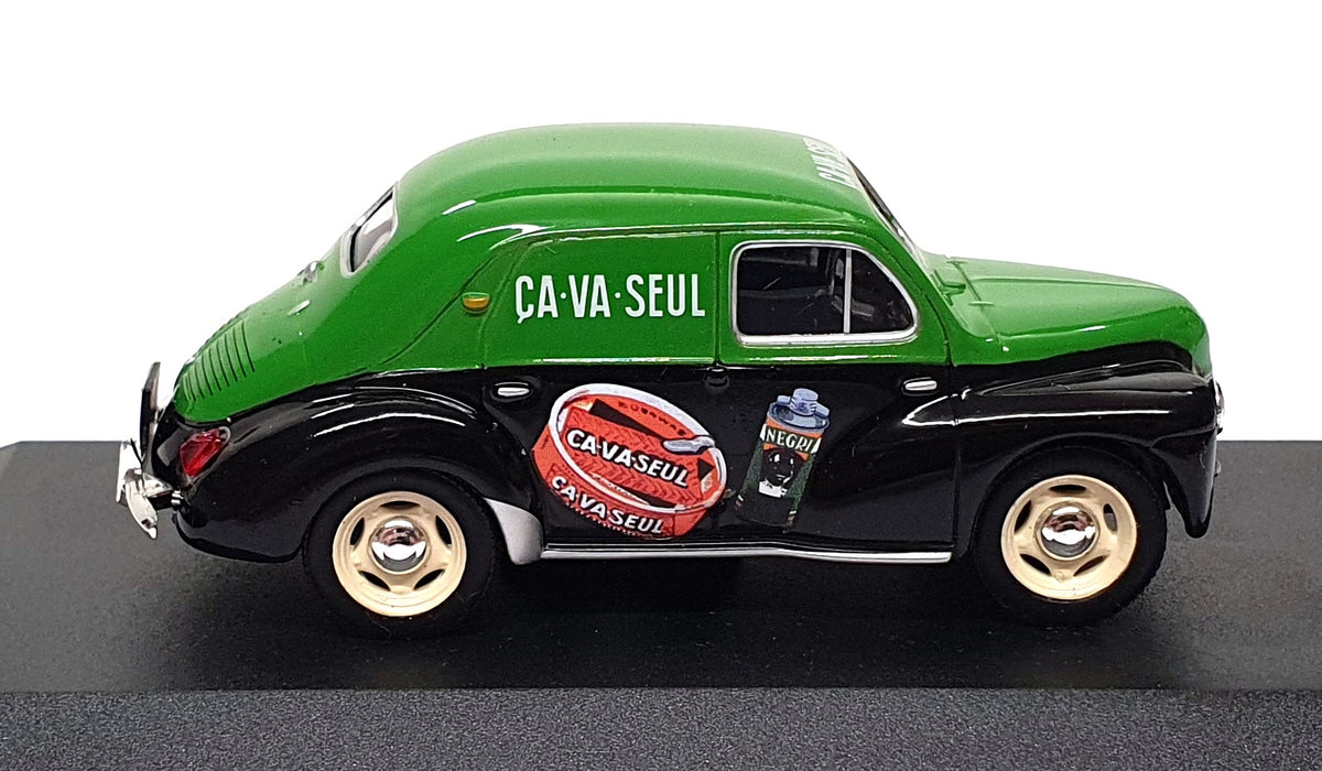 Altaya 1/43 Scale 4CVGB - Renault 4cv Van CA-VA Seul - Green/Black