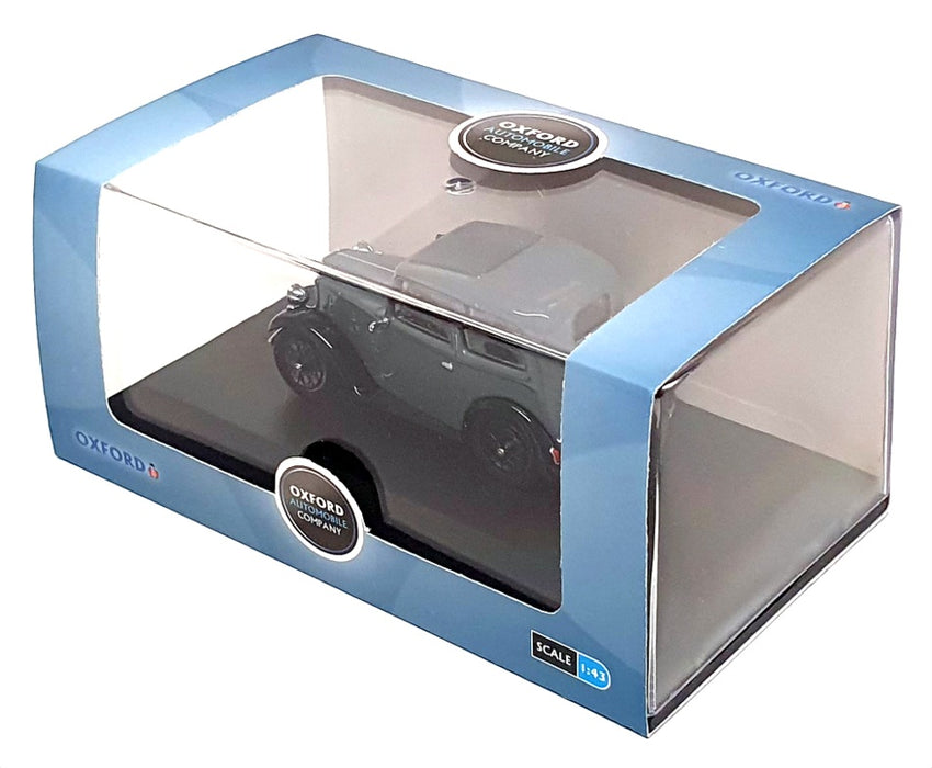 Oxford Diecast 1/43 Scale 43RUB005 - Austin Ruby - Ash Grey