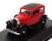 Whitebox 1/43 Scale Diecast WB151 - 1935 Opel P4 - Dk. Red/Black