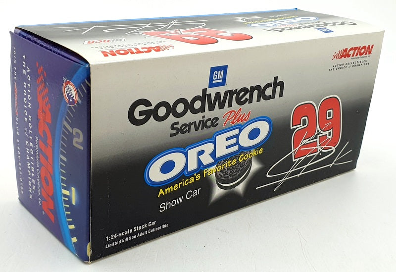 Action 1/24 Scale Diecast 102128 2001 Monte Carlo #29 Oreo GM Goodwrench