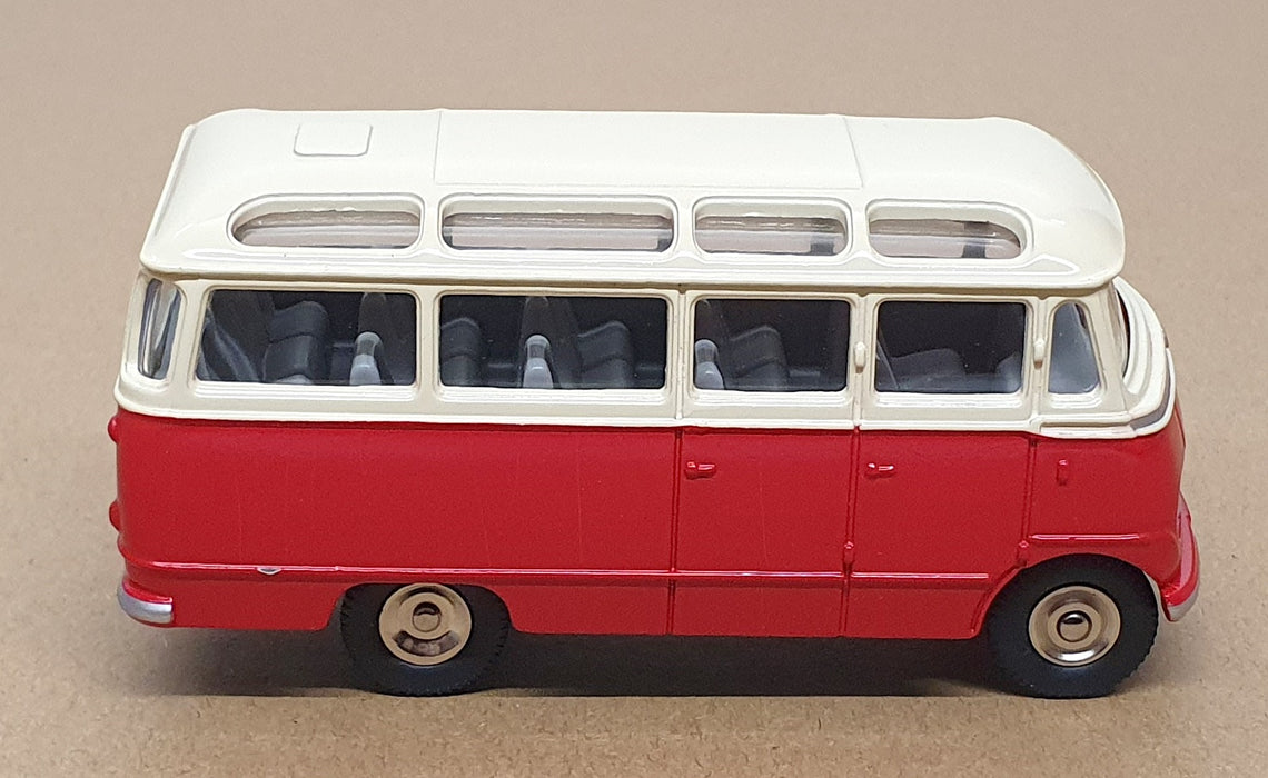 Atlas Editions Dinky Toys 541 - Mercedes Benz Petit Autocar Bus - Ivory/Red