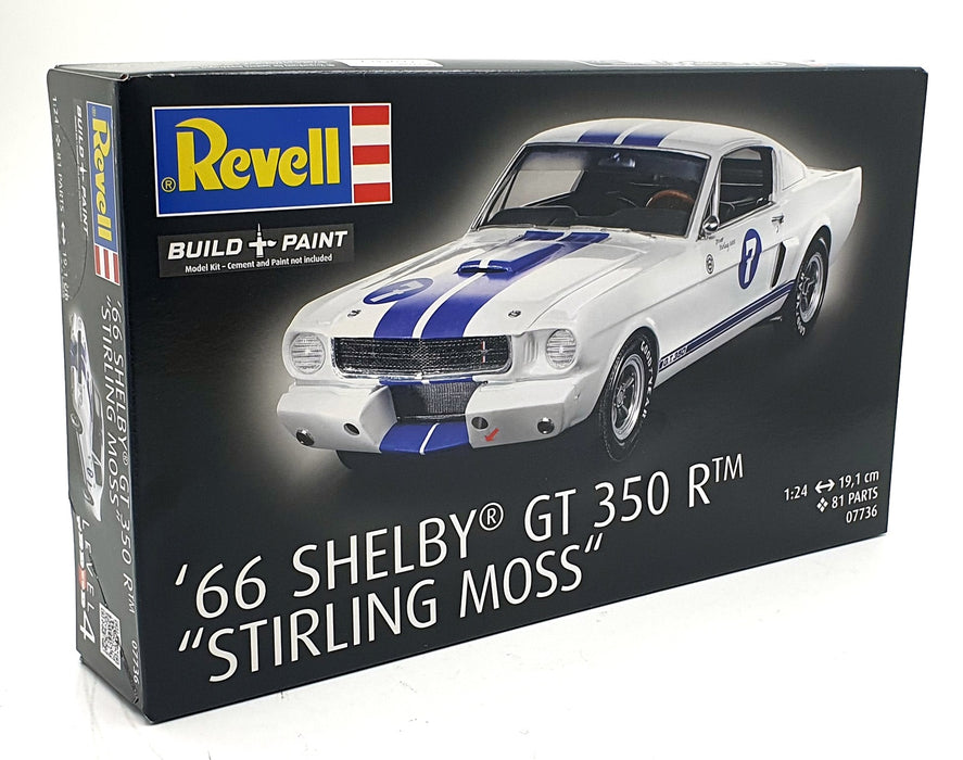 Revell 1/24 Scale Model Kit 07736 - 1966 Shelby GT 350 R "Stirling Moss"