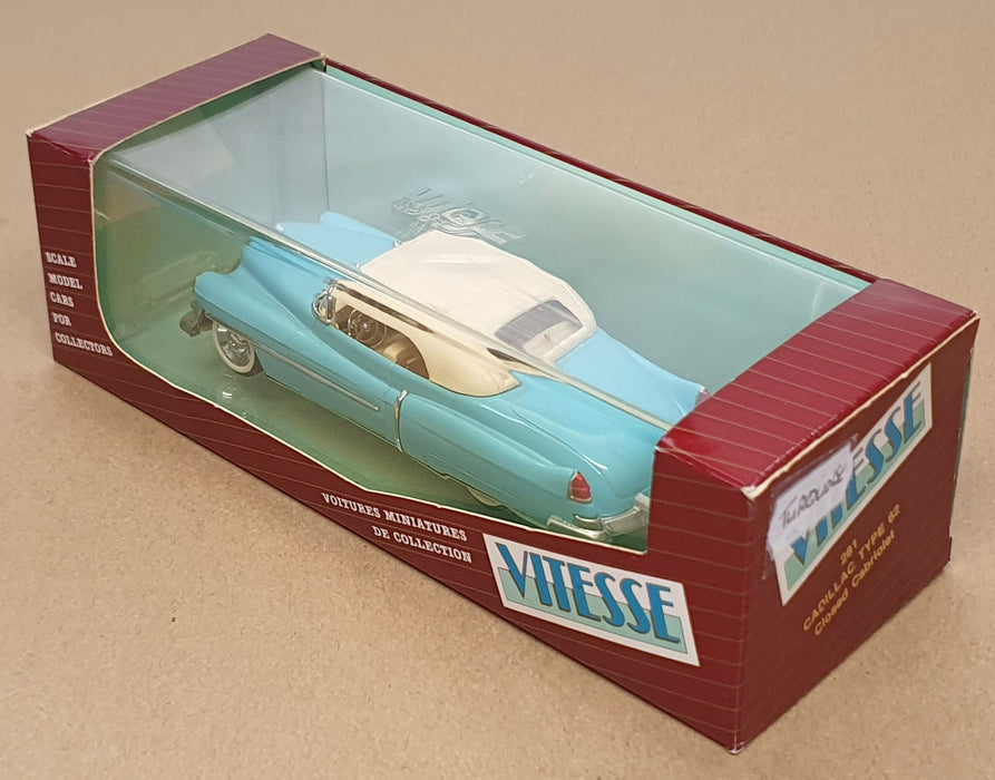 Vitesse 1/43 Scale 281 - Cadillac Type 62 Closed Cabriolet - Turquoise