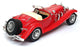 Burago 1/18 Scale 25625U - 1936 Mercedes Benz 500k Special Roadster - Red
