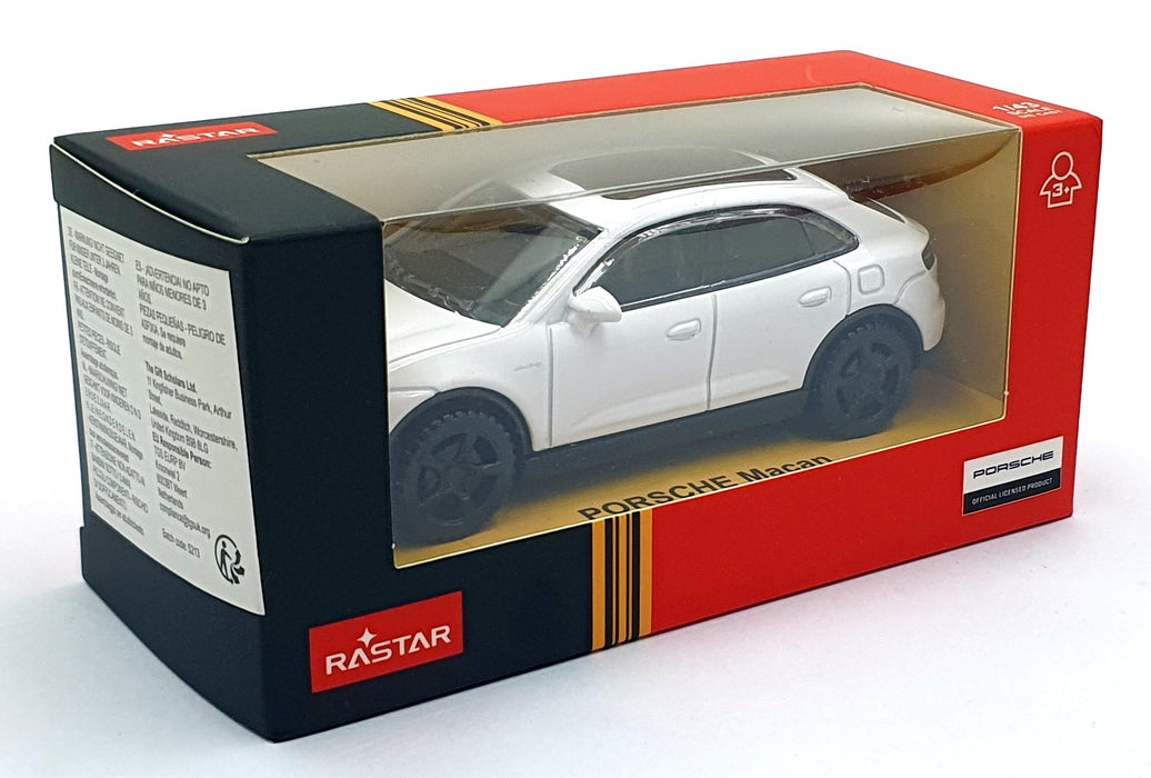 Rastar 1/43 Scale Diecast 64660 - Porsche Macan - White