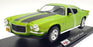 Maisto 1/18 Scale Diecast 46629 - 1971 Chevrolet Camaro - Green/Black