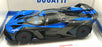 Burago 1/18 Scale Diecast 18-11047 - Bugatti Bolide - Blue/Black