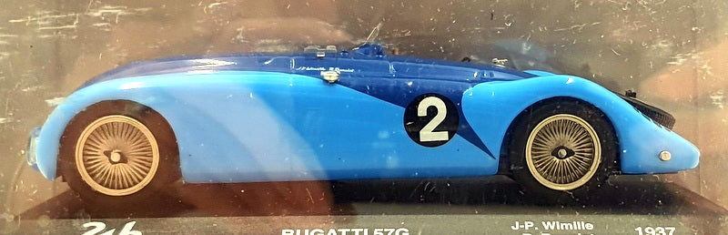 Altaya 1/43 Scale 19325E - Bugatti 57G #2 24H Le Mans 1937
