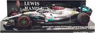 Minichamps 1/43 Scale 417 220144 - F1 Mercedes AMG Hamilton Bahrain GP 2022