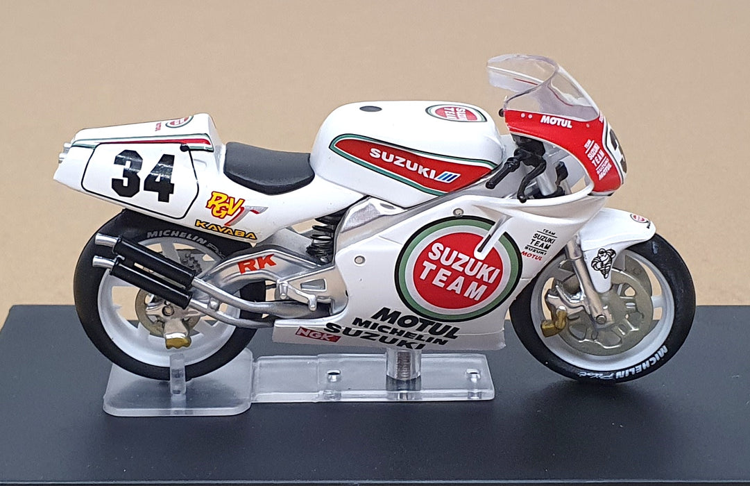 Altaya 1/24 Scale AMB06F - Suzuki RGV500 #34 Kevin Schwantz 1993 - White/Red